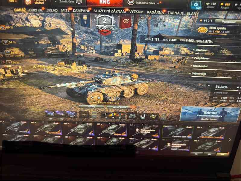 World of tanks TOP účet - foto 13