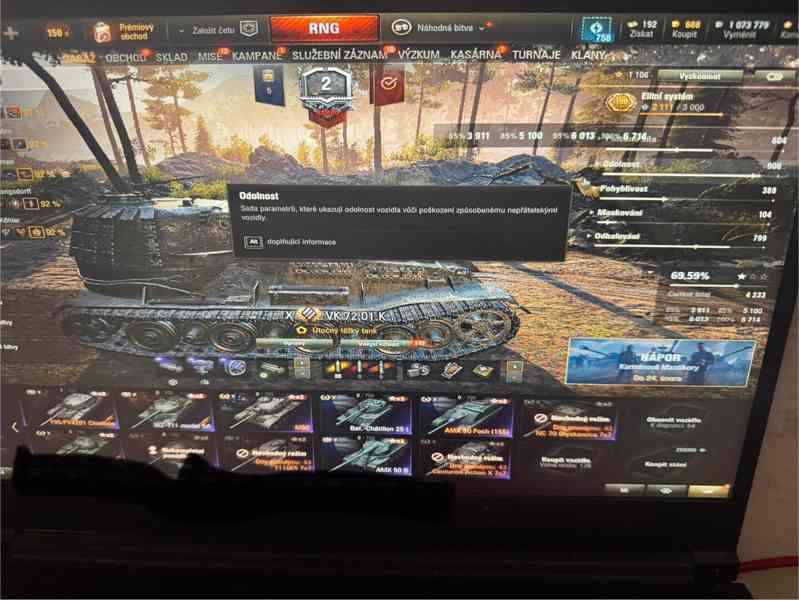 World of tanks TOP účet - foto 20