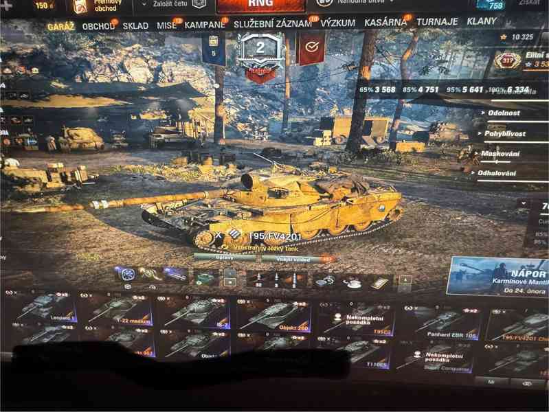 World of tanks TOP účet - foto 17