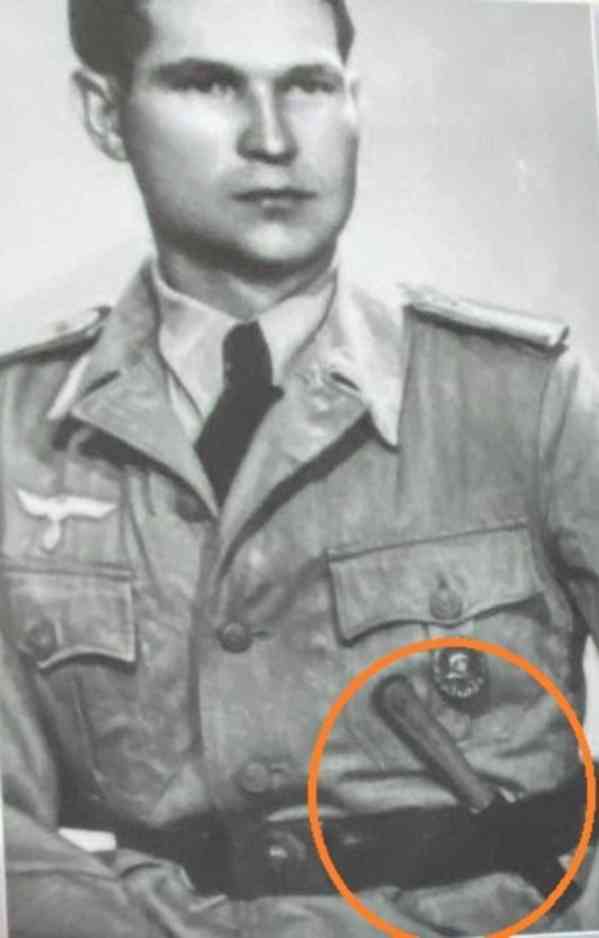 WH Německý útočný nůž do boty - replika - foto 4