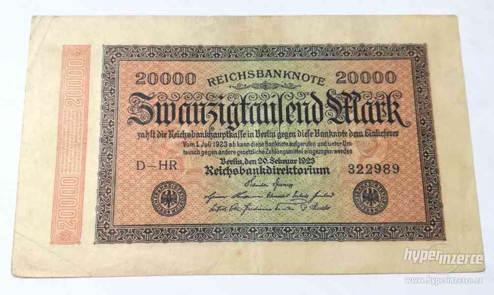 1923, 20 000 Mark, Nemecko - foto 1
