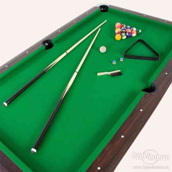 Kulečníkový stůl pool billiard kulečník 8 ft - s vybavením - foto 2