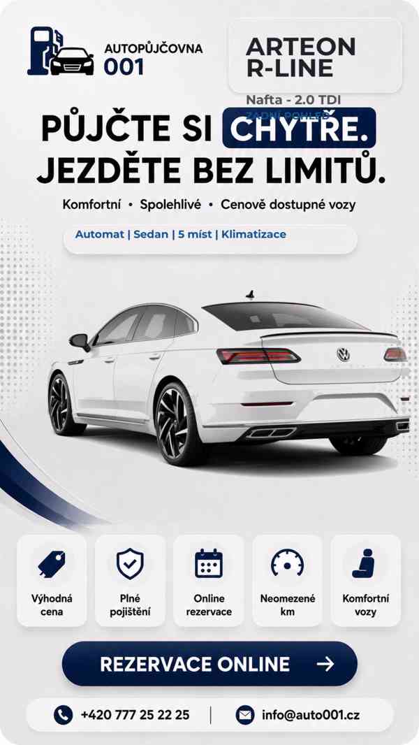 Autopůjčovna Brno 001 - foto 3