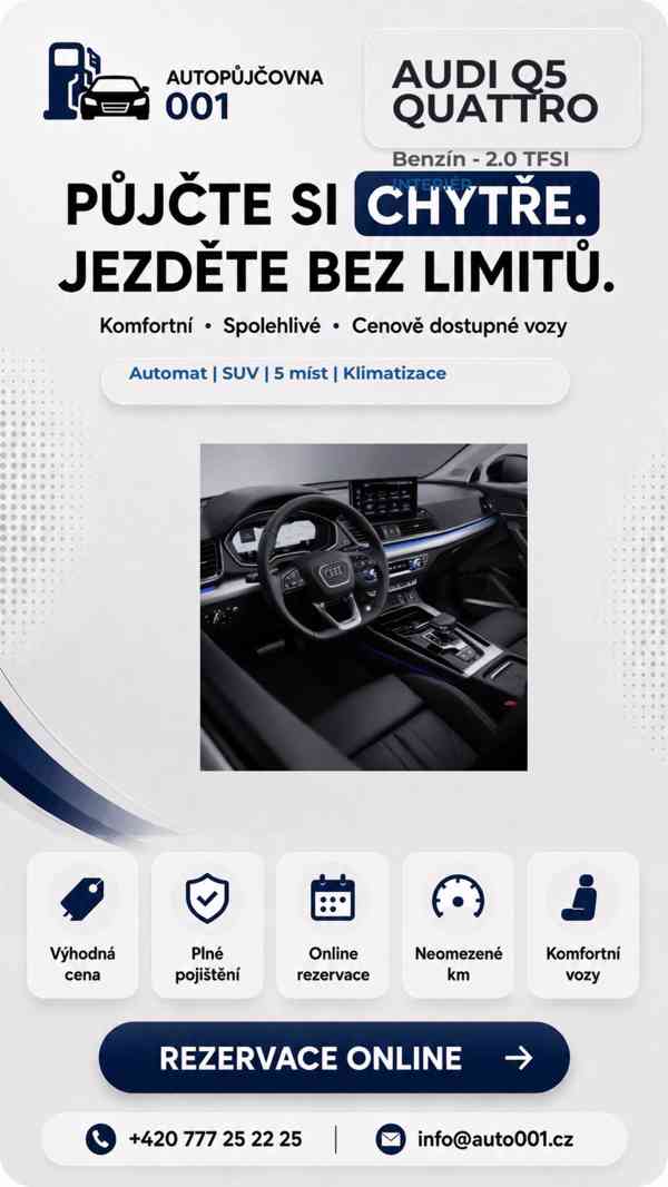 Autopůjčovna Brno 001 - foto 5