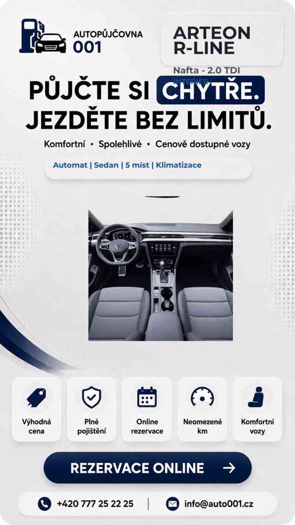 Autopůjčovna Brno 001 - foto 2