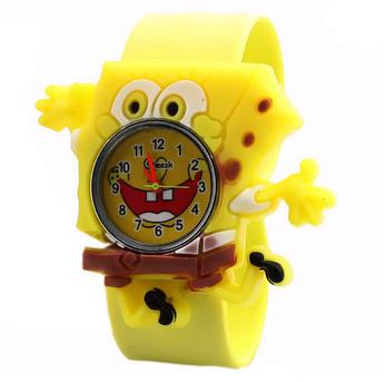 Dětské silikonové slap hodinky Spongebob. - foto 1