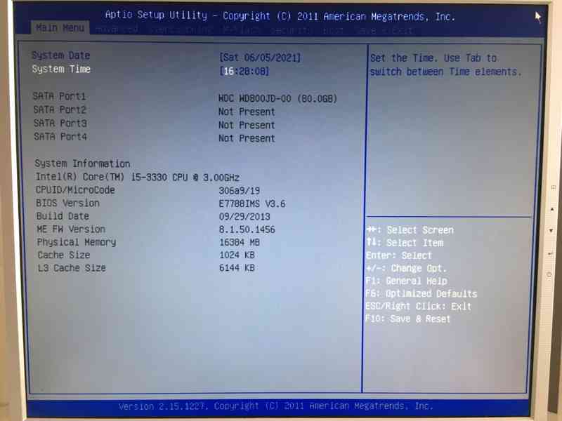 MB MSI H61M-P31 s.1155+Intel i5-3330 3.2Ghz+16GB DDR3+Win10 - foto 4