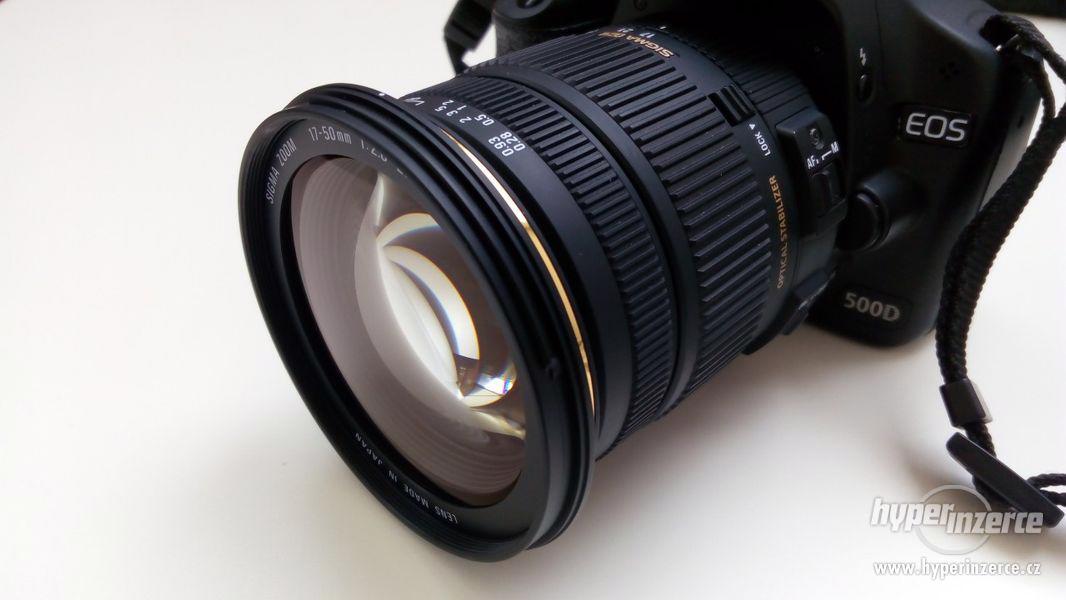 Sigma 17-50/2.8 EX DC OS HSM pro Canon - foto 3