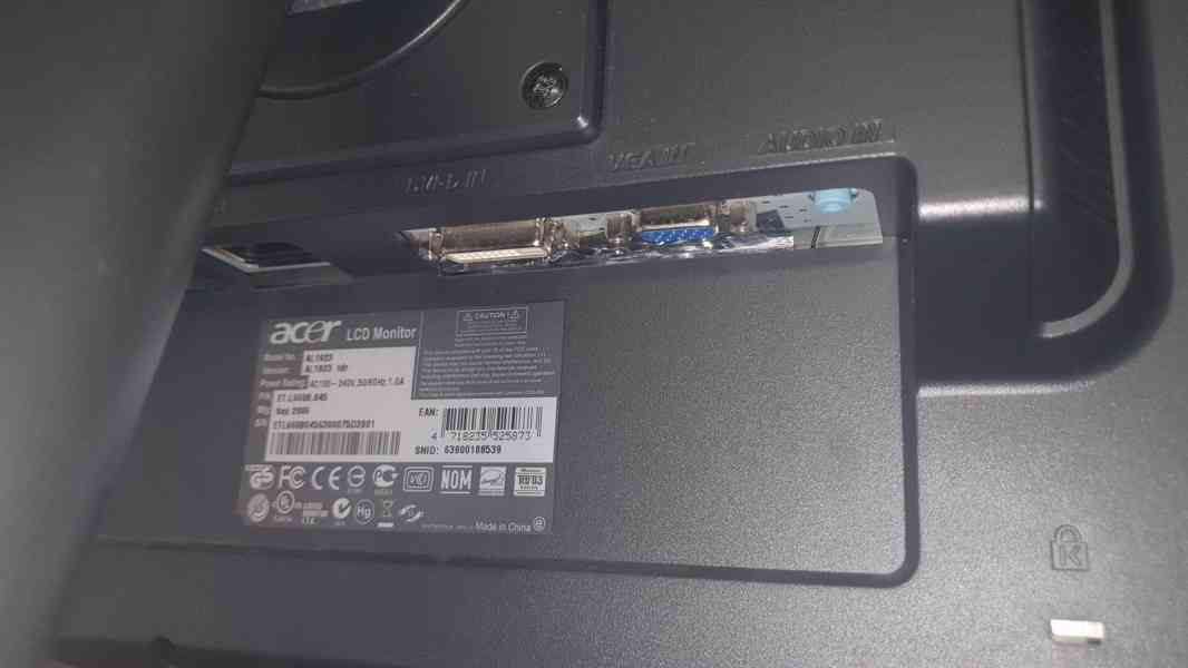 HP Pavilion+ Acer LCD19" monitor +klávesnice +myš +Win10 Pro - foto 4