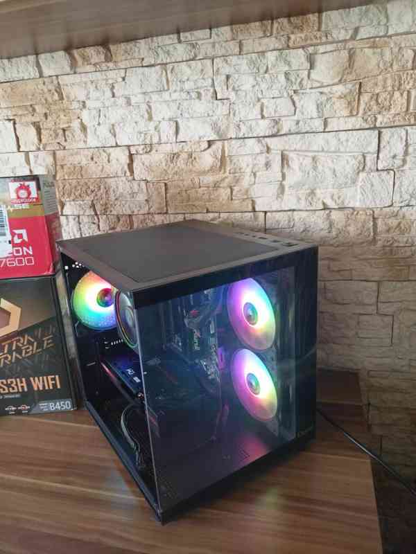 🔥 HERNÍ PC RYZEN 5 5600, 16GB RAM, RX 7600, SSD, WIFI 🔥 - foto 4