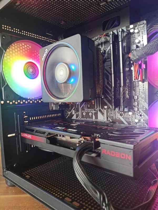 🔥 HERNÍ PC RYZEN 5 5600, 16GB RAM, RX 7600, SSD, WIFI 🔥 - foto 3