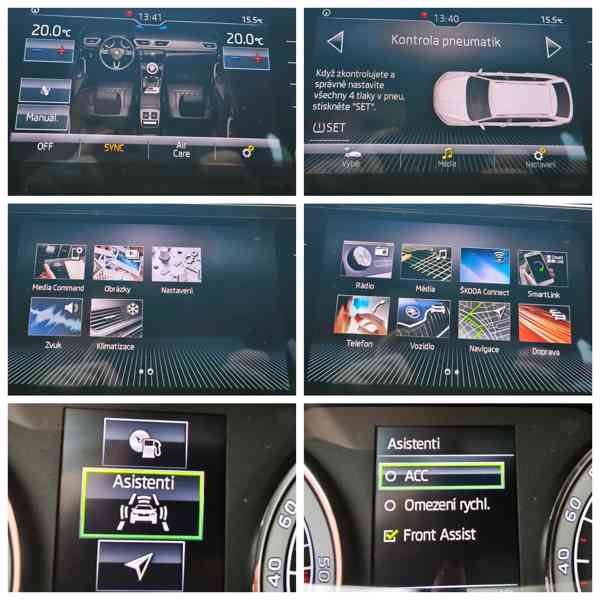 Škoda Superb combi 2.0 TDi,110kW,DSG,ČR,NAVI,DPH,kamera - foto 16