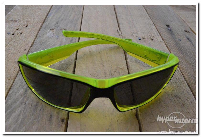 Prodám motorkářské zelené sluneční brýle Locs LC91042 - foto 4