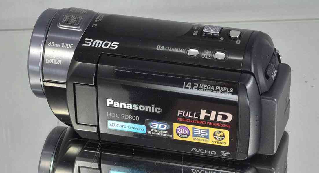 Videokamera: Panasonic HDC-SD800 3MOS*FullHD/3D*iA - foto 11