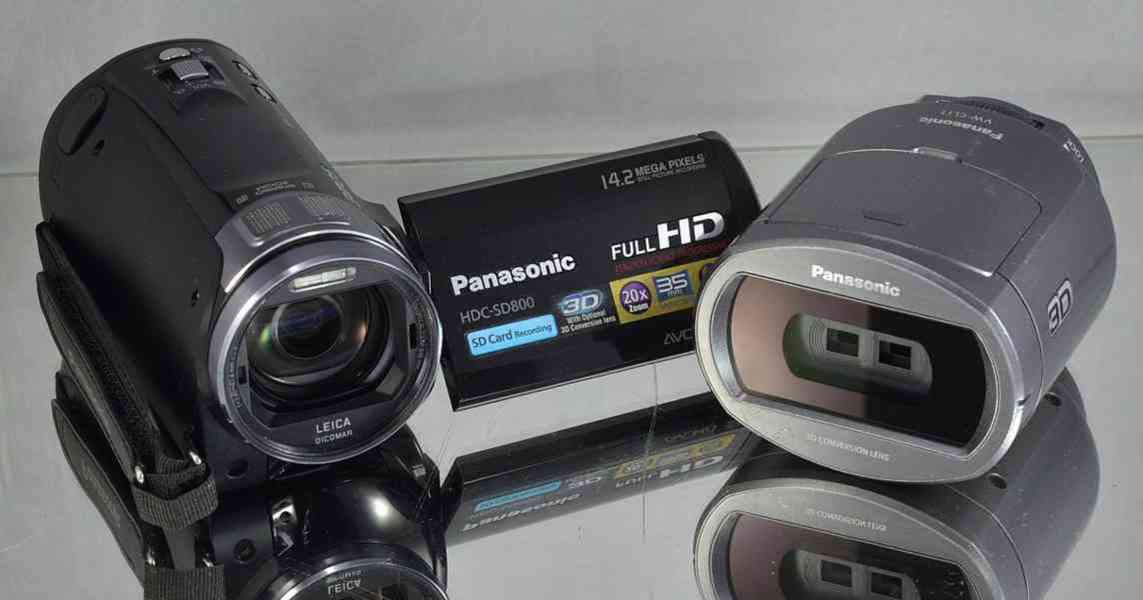 Videokamera: Panasonic HDC-SD800 3MOS*FullHD/3D*iA - foto 6