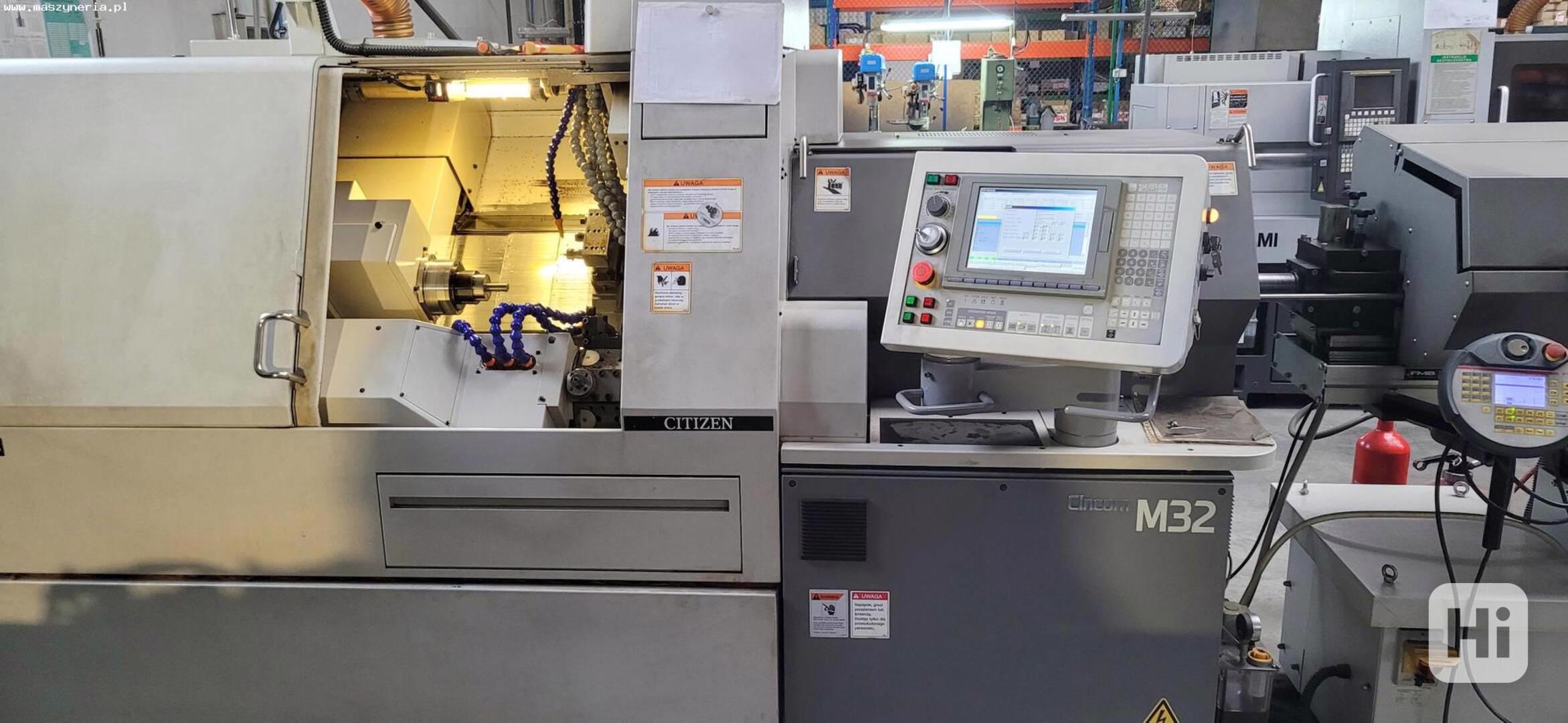  CNC soustružnické centrum CITIZEN CINCOM M32 - foto 1