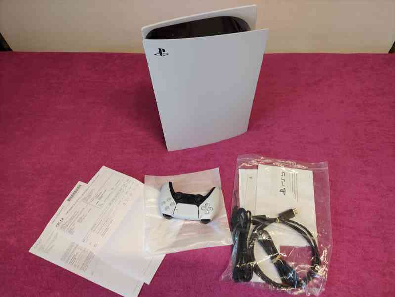 PlayStation 5 Bluray PS5, 1x DualSense ovladač + záruka - foto 2