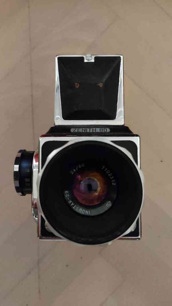 ZENITH 80 medium format camera+objektiv Industrar 29 r.57-72 - foto 9