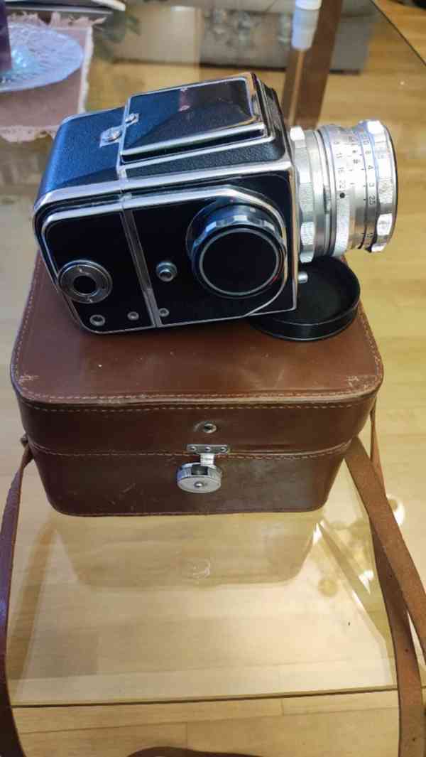 ZENITH 80 medium format camera+objektiv Industrar 29 r.57-72 - foto 3