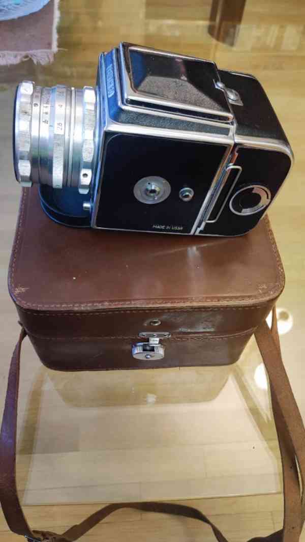 ZENITH 80 medium format camera+objektiv Industrar 29 r.57-72 - foto 5