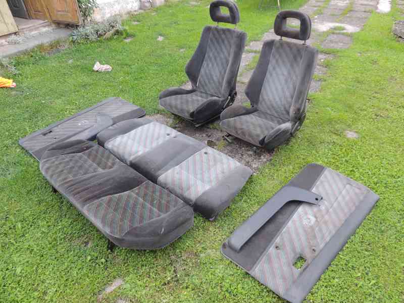 sportovní sedačky RECARO a tapecy z Kadettu GSI - foto 2