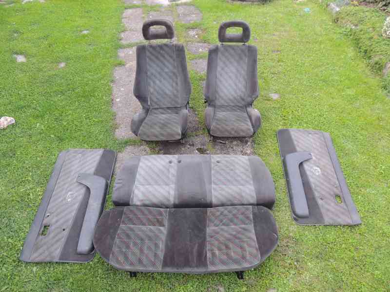 sportovní sedačky RECARO a tapecy z Kadettu GSI - foto 4