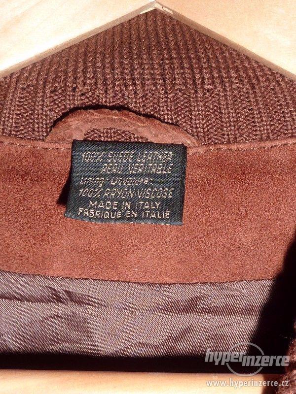 Kožená bunda Made in Italy - foto 3