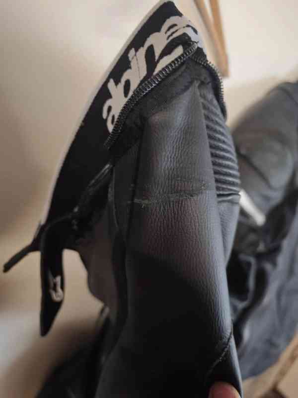 Kožená kombinéza Alpinestars Missile V2 - foto 4