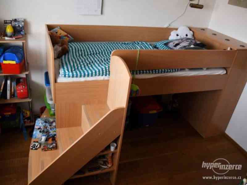 Dětská zvýšená postel - foto 1