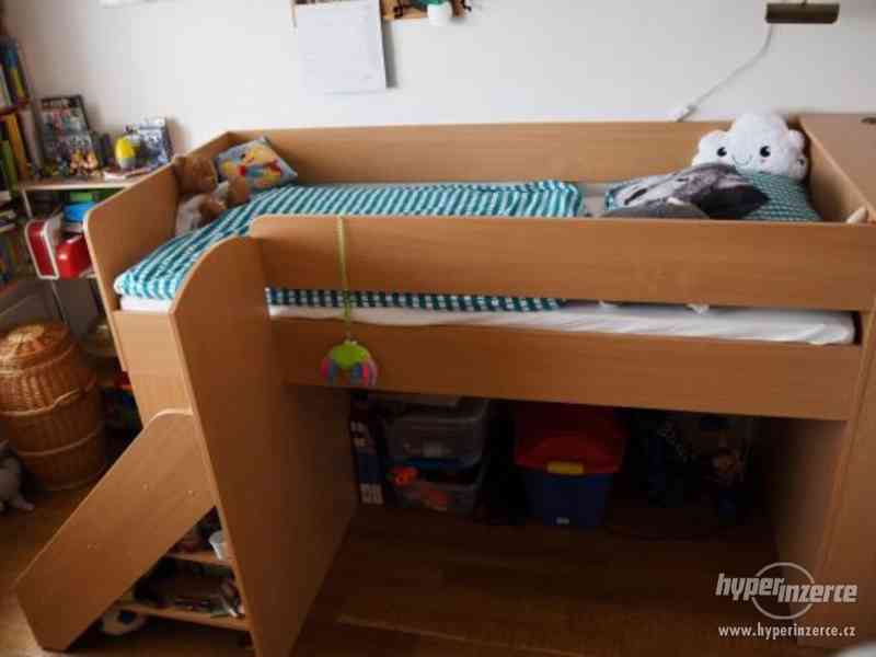 Dětská zvýšená postel - foto 3