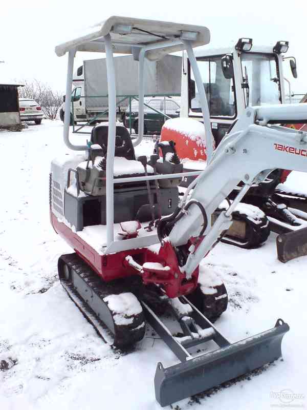 Minirypadlo, rypadlo, bagr, minibagr Takeuchi TB 014 - foto 2