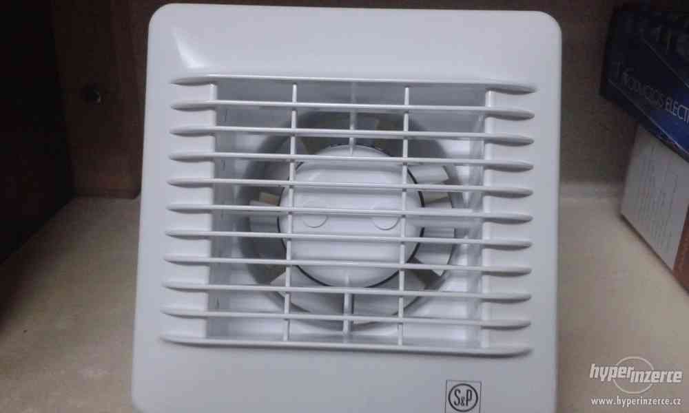 Prodám odtahový ventilátor EDM 100 SZ-nový nepoužitý - foto 3