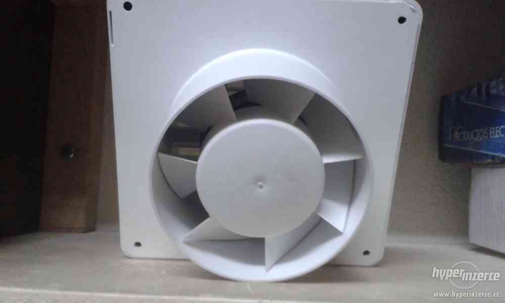 Prodám odtahový ventilátor EDM 100 SZ-nový nepoužitý - foto 5