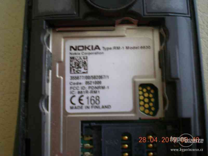 Nokia 6630 - historické telefony z r.2004 od ceny 100,-Kč - foto 10