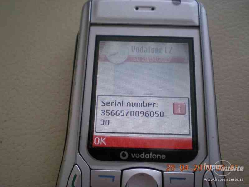 Nokia 6630 - historické telefony z r.2004 od ceny 100,-Kč - foto 12