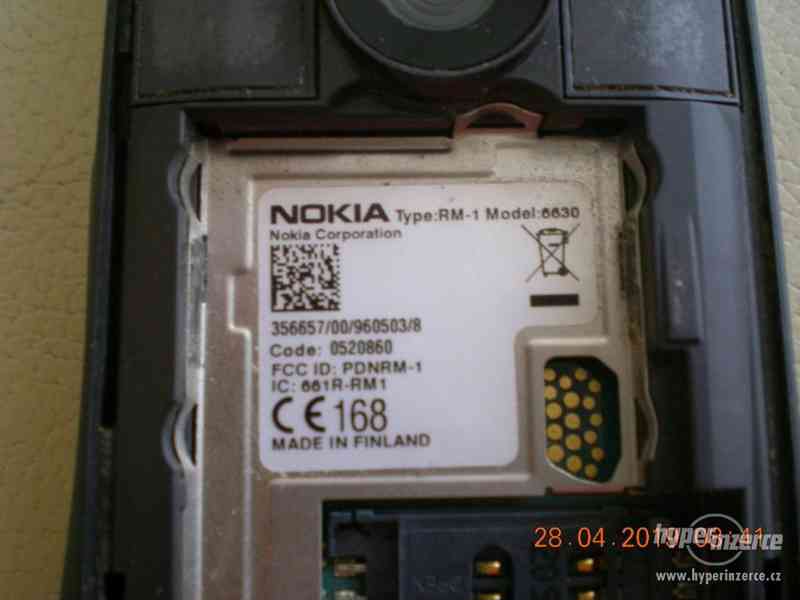 Nokia 6630 - historické telefony z r.2004 od ceny 100,-Kč - foto 19