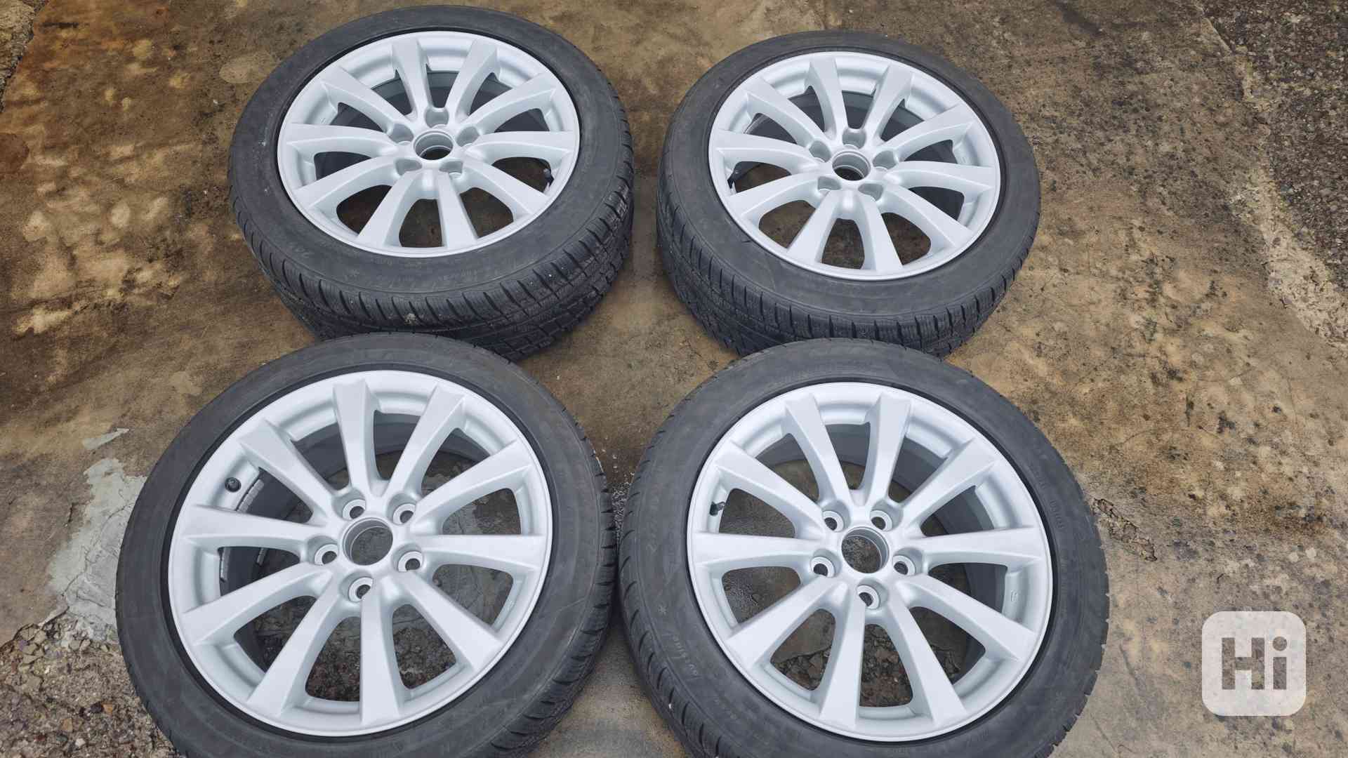 Alu Lexus Is250 (17x8JJ ET45) + zimní pneu Matador - foto 1