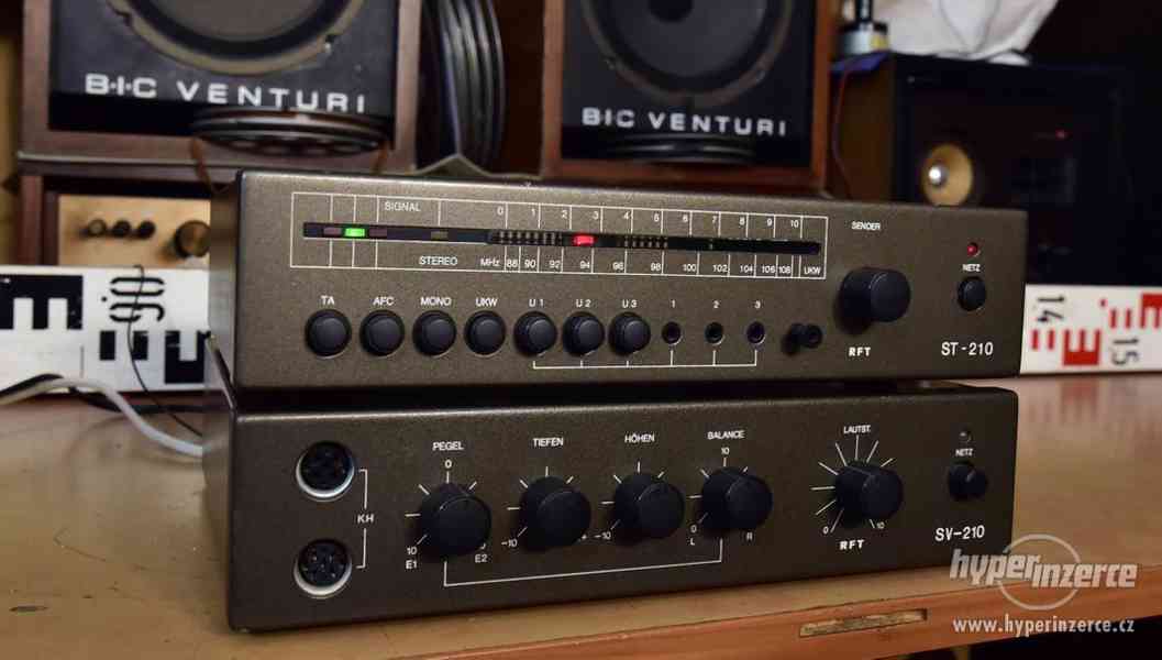 RFT SV-210 mini stereo zesilovač a ST-210 tuner - foto 1