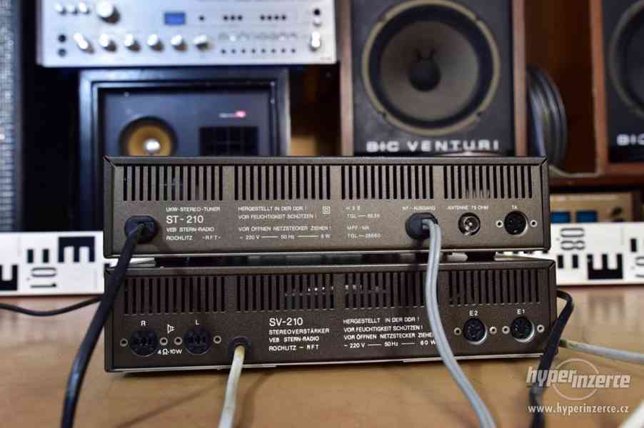 RFT SV-210 mini stereo zesilovač a ST-210 tuner - foto 2