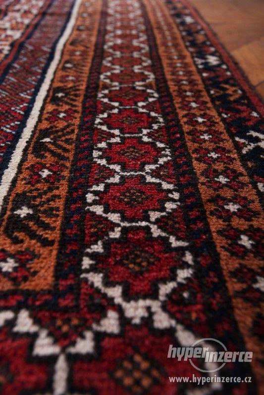 Afghánský koberec Kargahi. Vlna. 149 x 93 - foto 3
