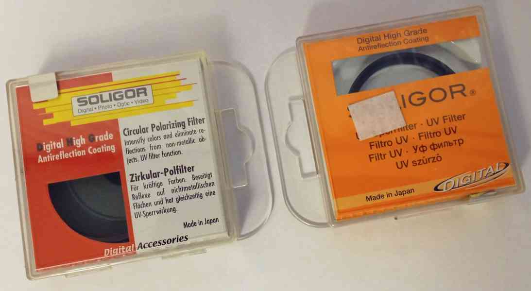 Novy (!) UV filtr Soligor, 43mm