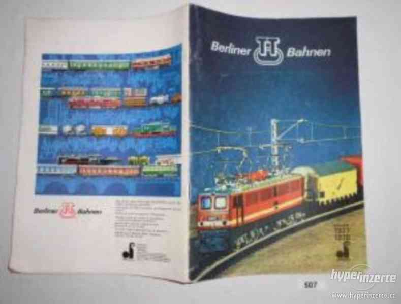 Katalog ORIGINAL Berliner TT Bahnen Demusa rok 1977/1978 - foto 1