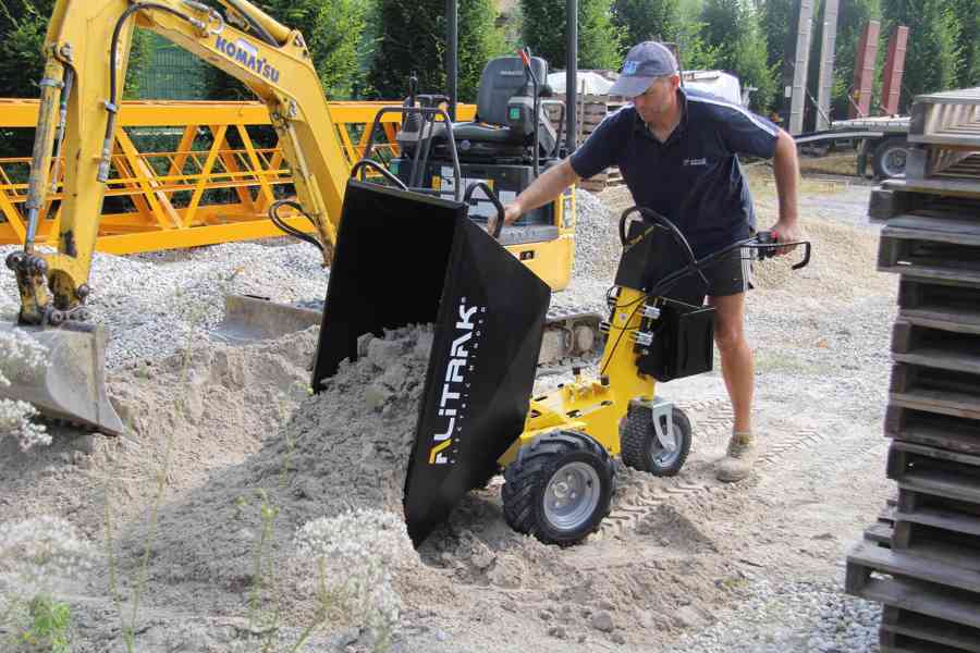 Kolový minidumper ALITRAK DT-300E - foto 5
