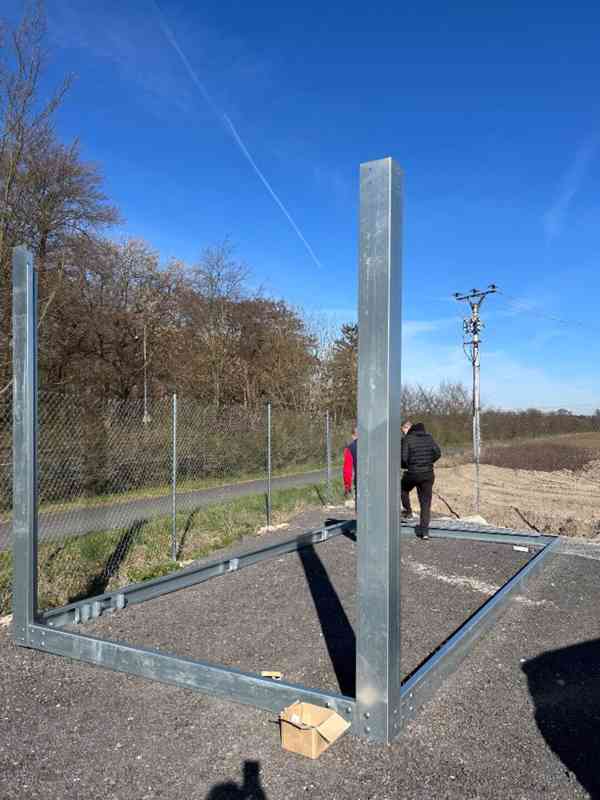 Ocelový rám / konstrukce 6 × 3 × 3 m - foto 5