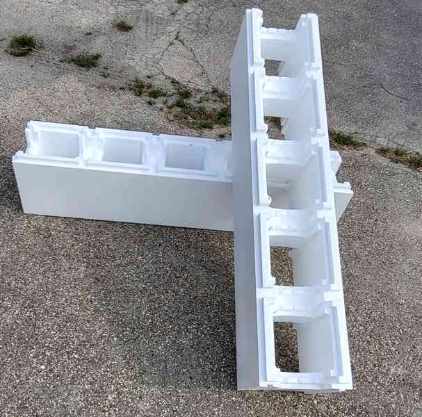 Polystyrenové tvárnice Porocell EcoBlock EPS30 125 х 25 х25 - foto 4