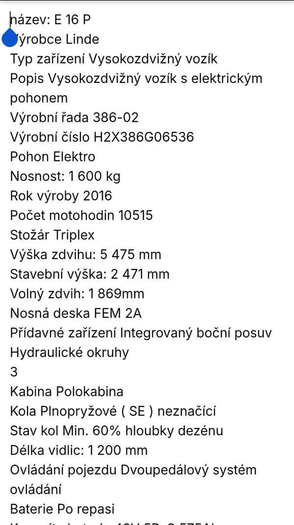 VZV Linde 16 P - foto 14