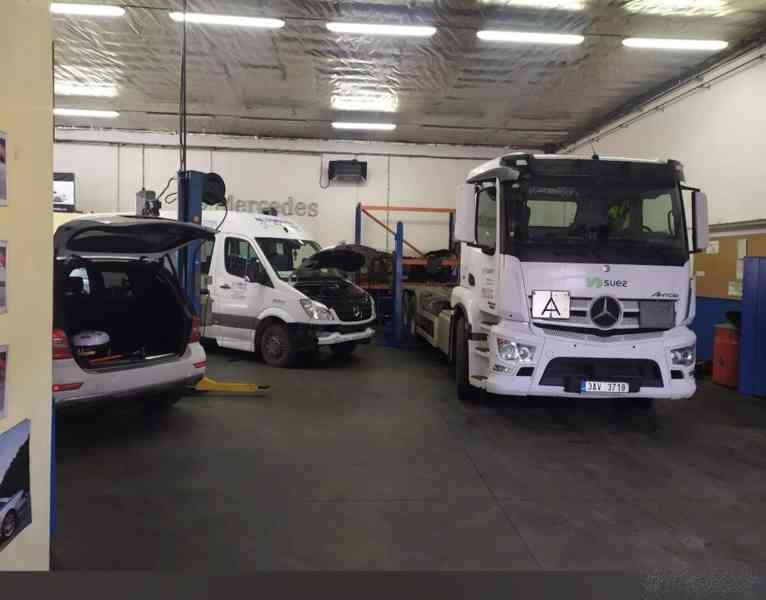 pronajmu autoservis s vozidly Mercedes-Benz - foto 2