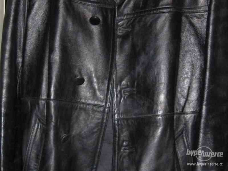 pánský kožený kabát - foto 1
