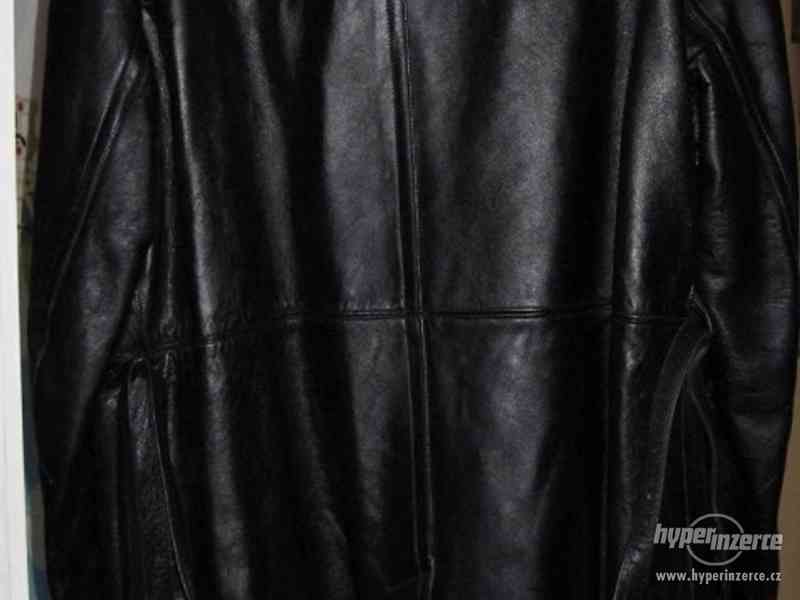 pánský kožený kabát - foto 2