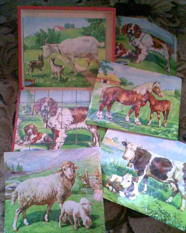 Retro různé dětské hry - foto 2